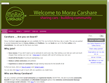 Tablet Screenshot of moraycarshare.com